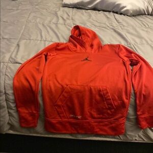 Boys Nike Jordan Red Hoodie